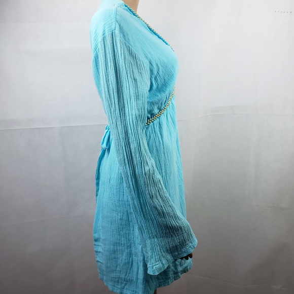 Luli Fama Light Blue Mini Dress - Picture 3 of 7